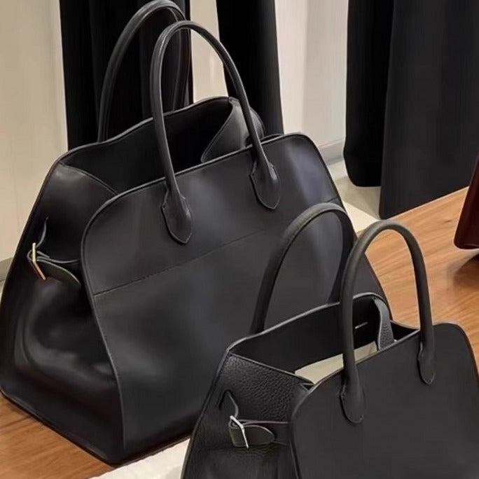 Women's Retro Large Capacity Totes Genuine Leather Bags