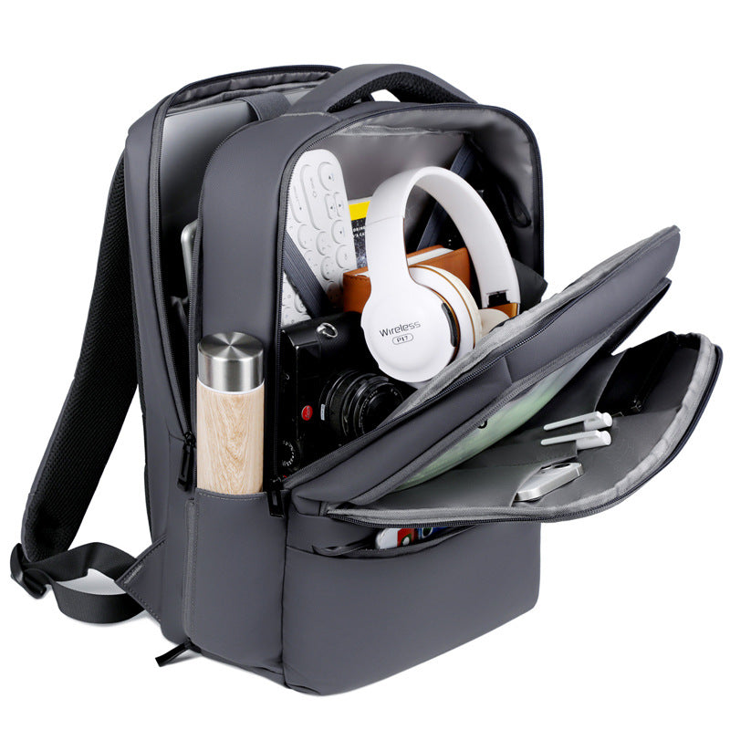 Men's Business Multifunctional Computer Printed Derm Backpacks