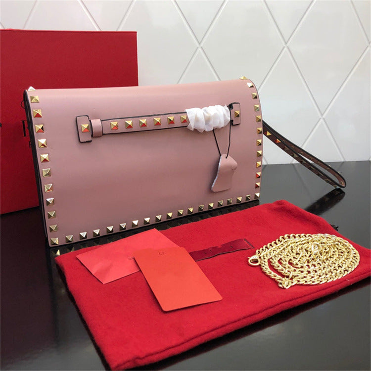 Women's Long Cattlehide Leather Fashion Large Temperament Capacity Versatile Handbags