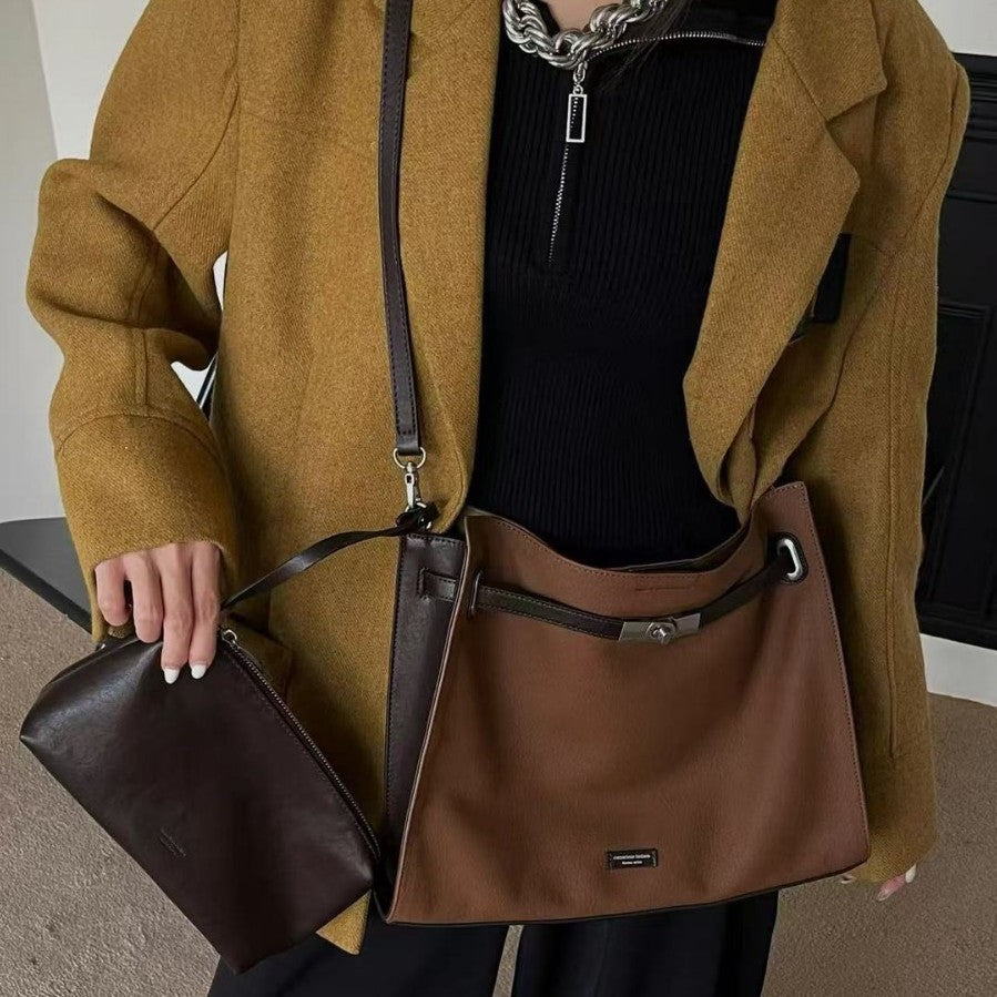 Women's Leisure Commute Large Capacity Fashion Shoulder Bags