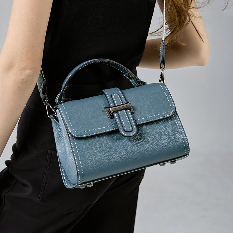 Women's First Layer Cowhide High-grade Portable Crossbody Bags