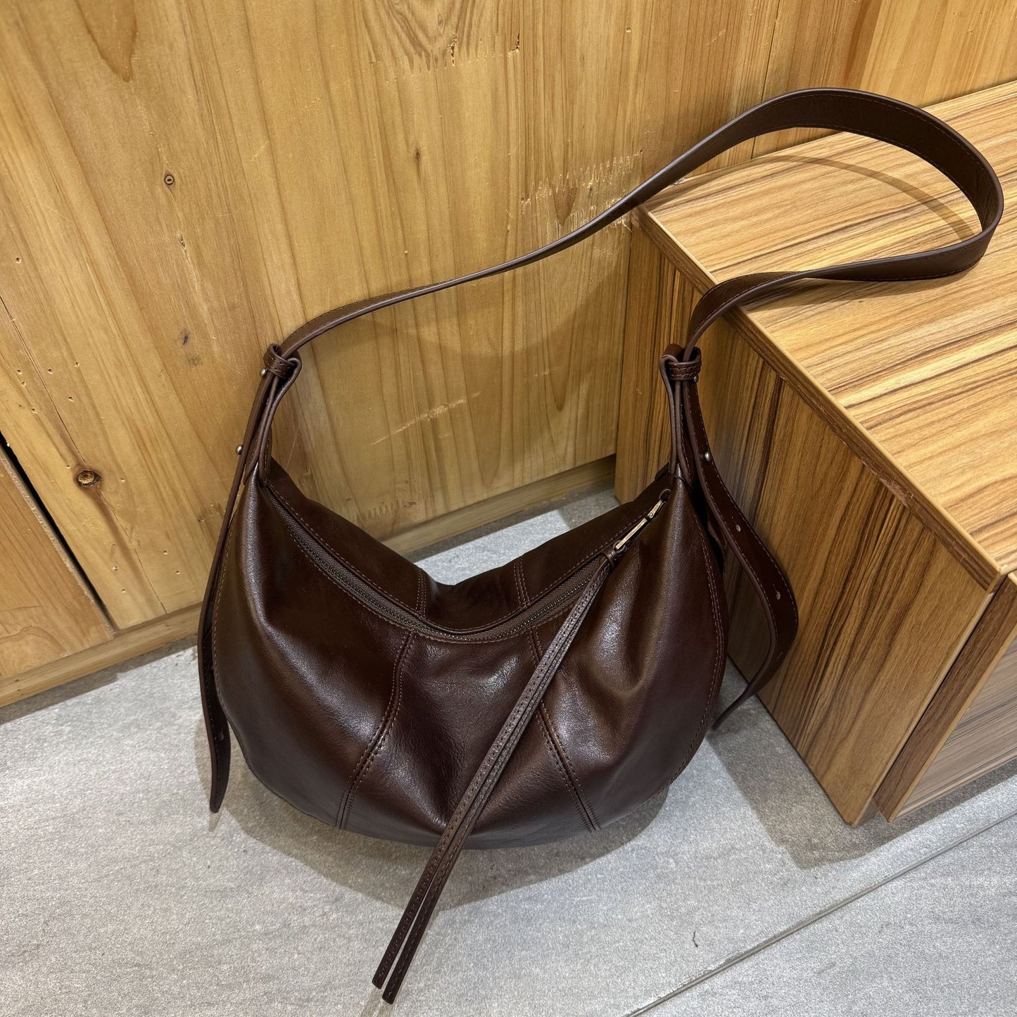 Attractive Underarm Retro Minority Croissant Idle Crossbody Bags