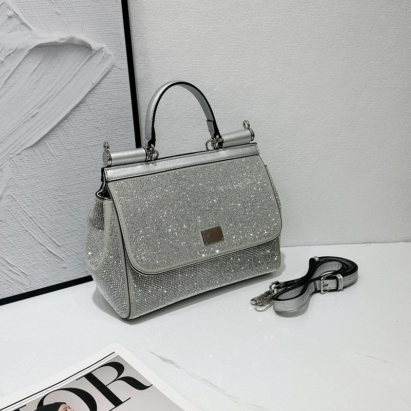 Classy Comfortable Rhinestone Chic Trendy Rose Bags