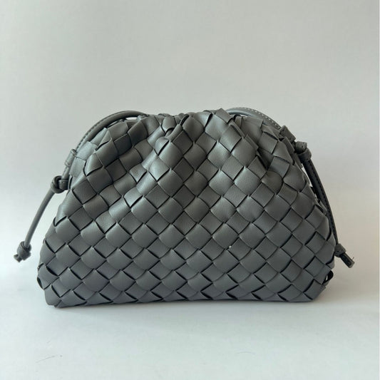 Women's Niche Woven Cloud Hand-held Soft Leather Dumpling Handbags