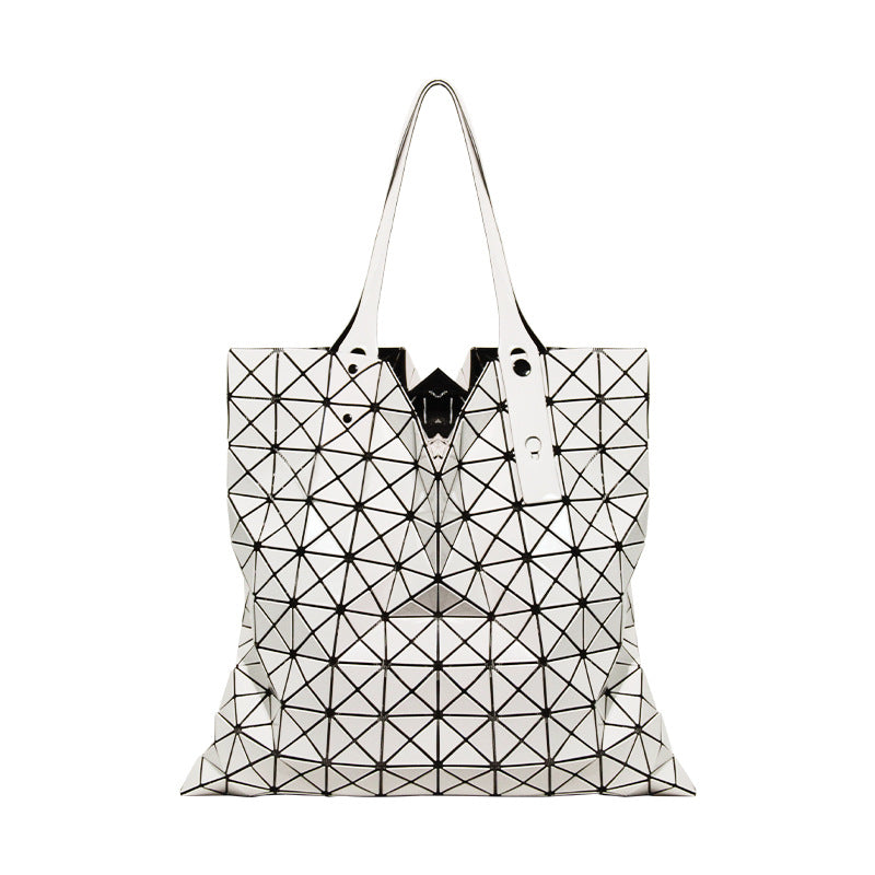Diamond Pattern Large Capacity Totes Shopping Tote Bags