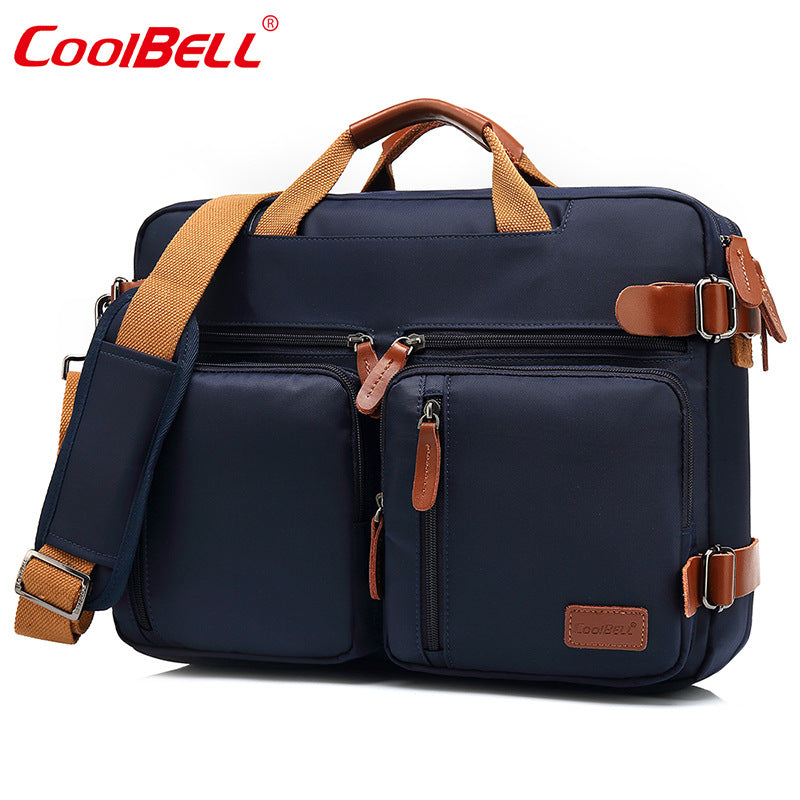 Men's Business Retro Multifunctional Computer High-grade Thin Backpacks