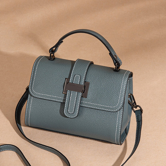 Women's Cowhide High-grade Genuine Leather Graceful Shoulder Bags