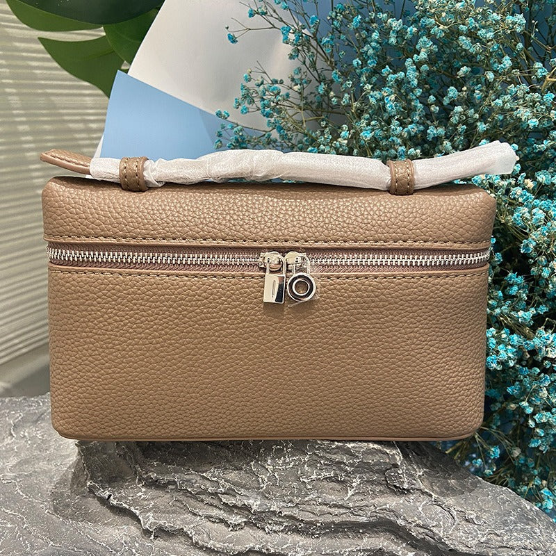 Women's Strictly Selected Lunch Box Genuine Leather Crossbody Bags