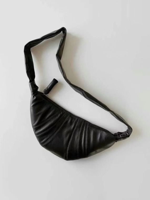 Sheepskin Upgraded Leather Croissant Can Be Crossbody Bags