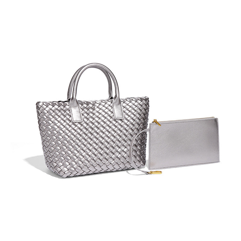 Women's Woven Vegetable Basket Portable Trendy Wild Niche Shoulder Bags