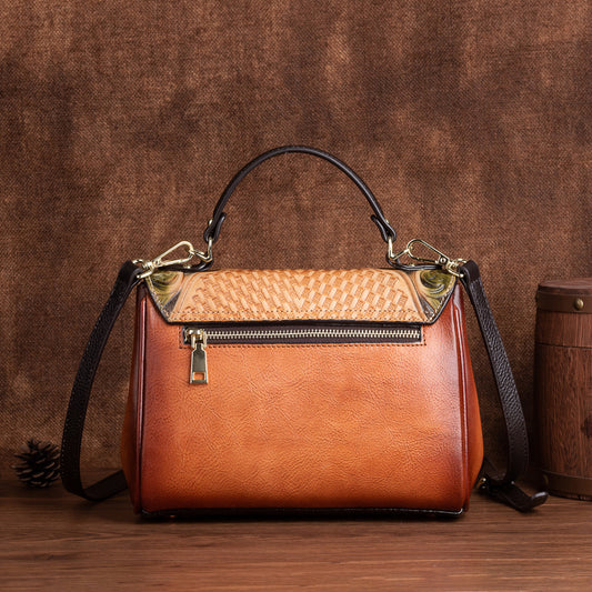 First Layer Cowhide Vintage Fashion Leather Bags