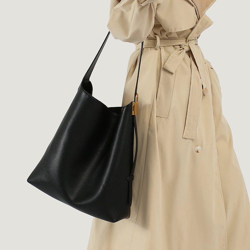 Casual Women's Totes Soft Leather Commuter Crossbody Bags