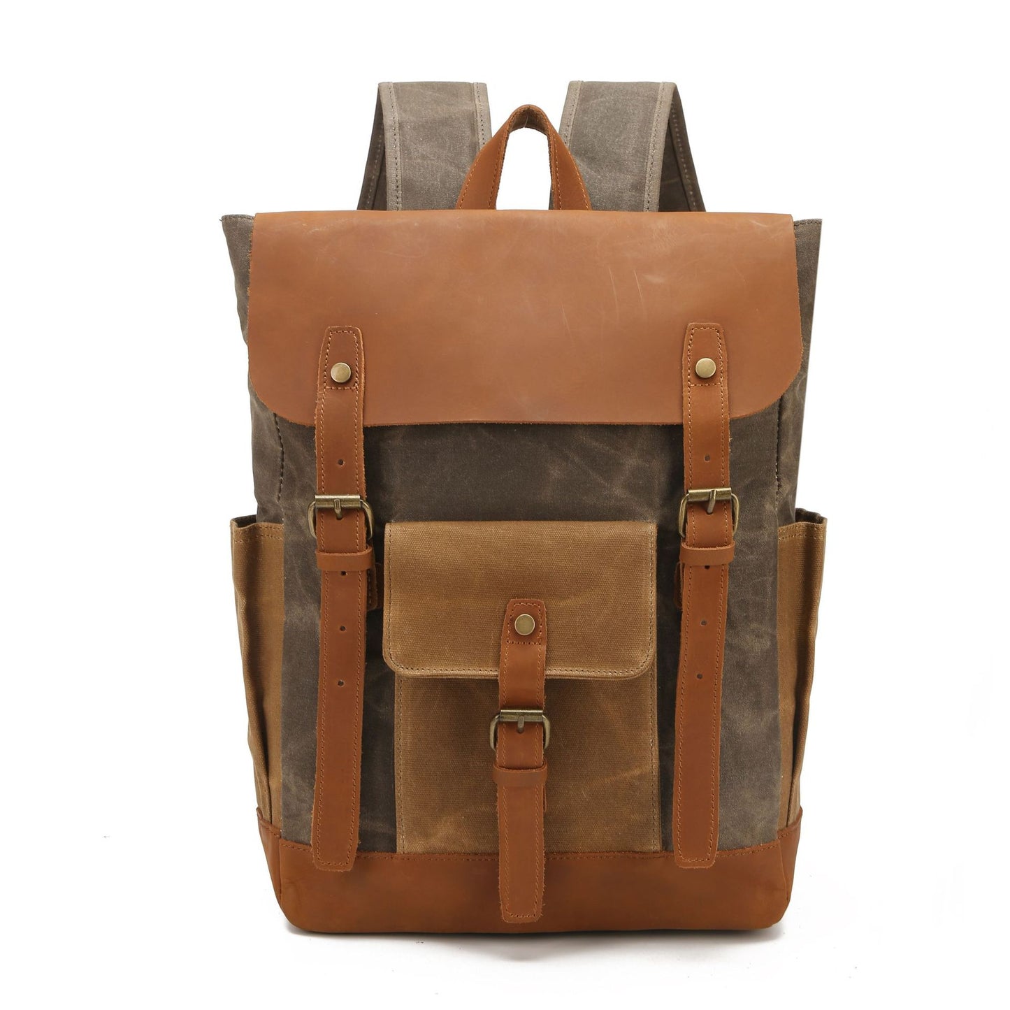 Crazy Horse Leather Vintage Waterproof Oil Backpacks