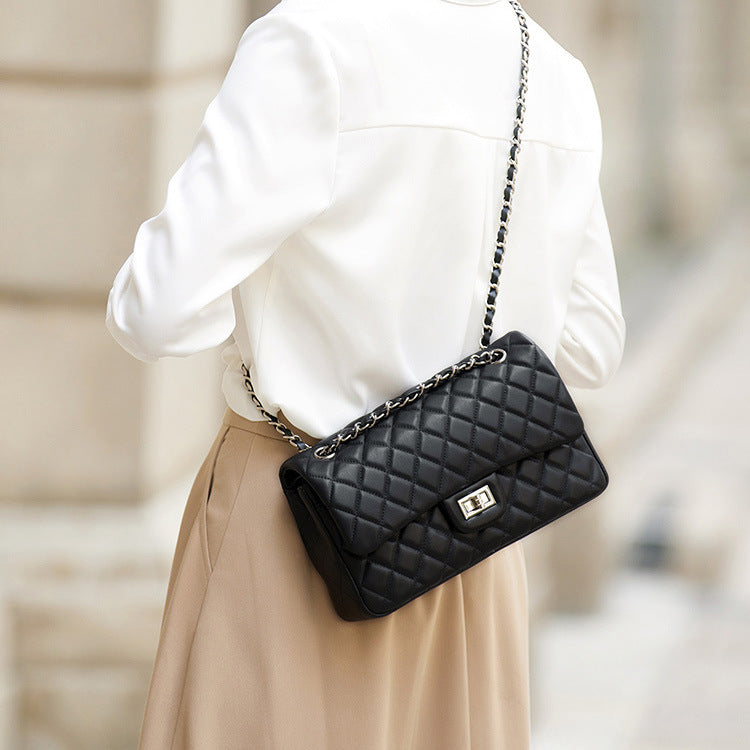 Women's Summer Genuine Leather High-grade Light Luxury Shoulder Bags