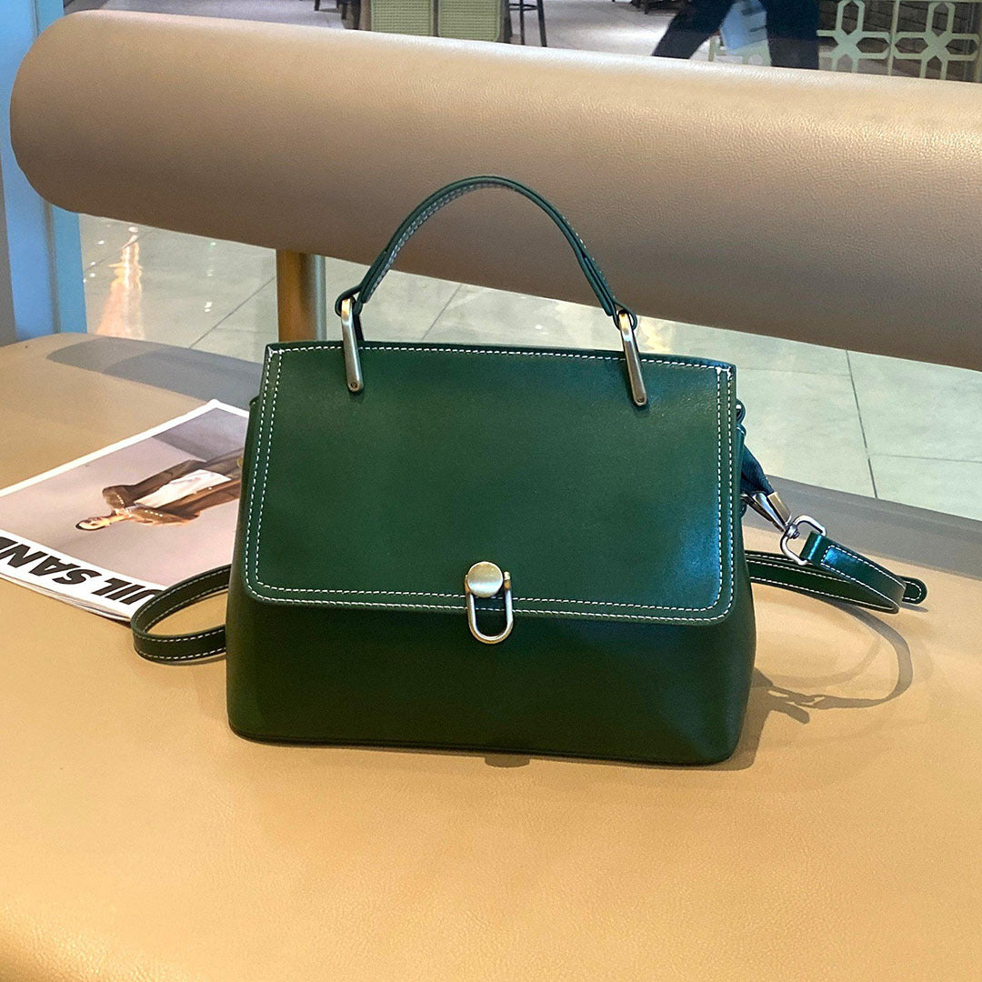 Women's Leather Large Capacity Fashion High Sense Bags