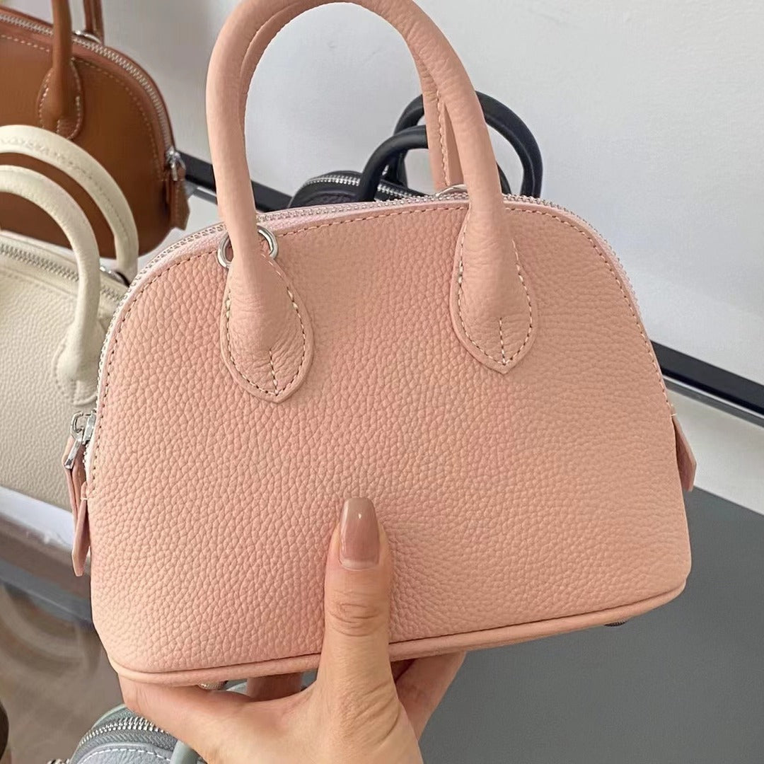 Women's & Men's Layer Cowhide Pure Leather Classic Versatile Fashion Men's Bags