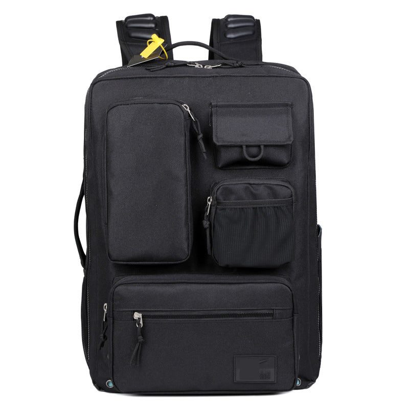 Men's Male Air Cushion Three-dimensional Outer Backpacks