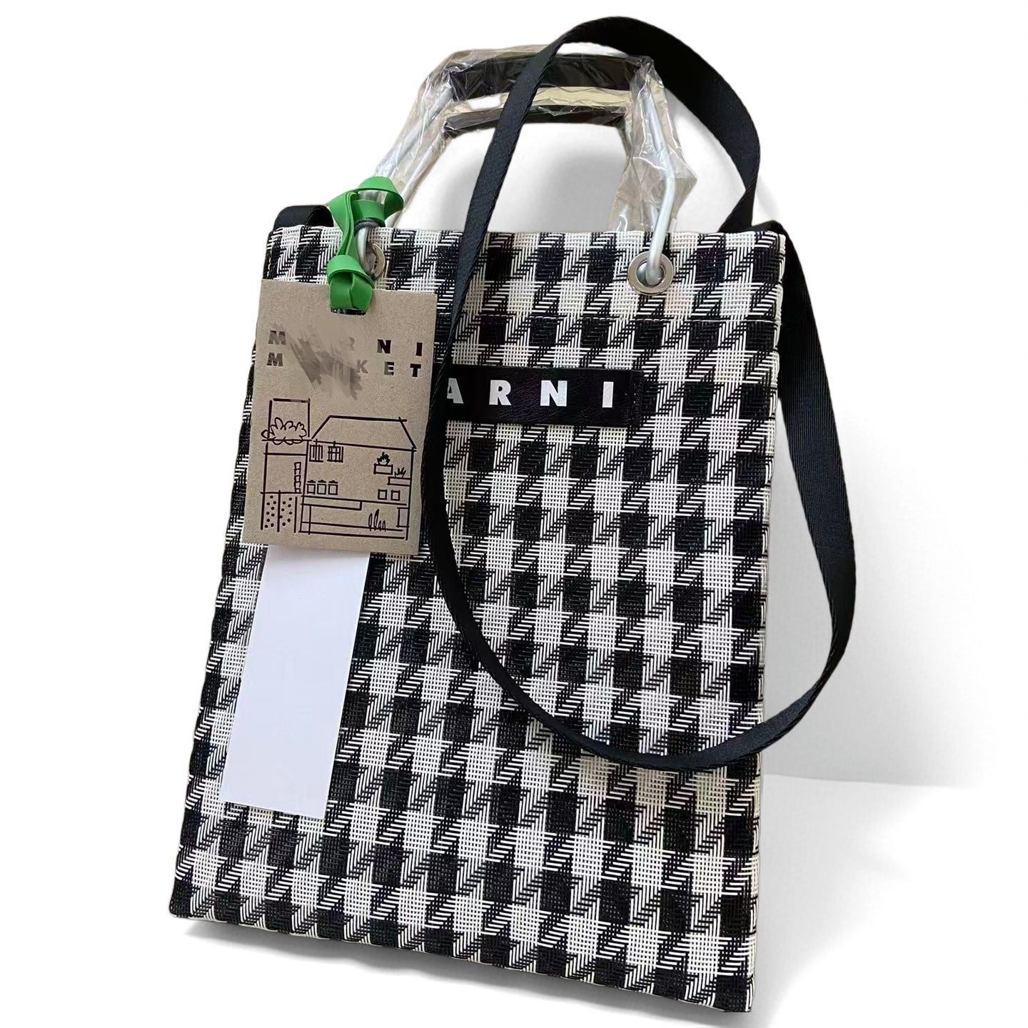 Women's & Men's & Woven Aluminum Portable Leisure Shopping Bags