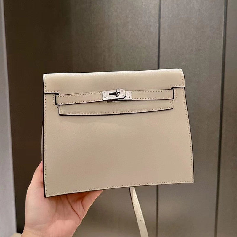 Women's Genuine Leather Kelly Dancing Fashion Strap Crossbody Bags