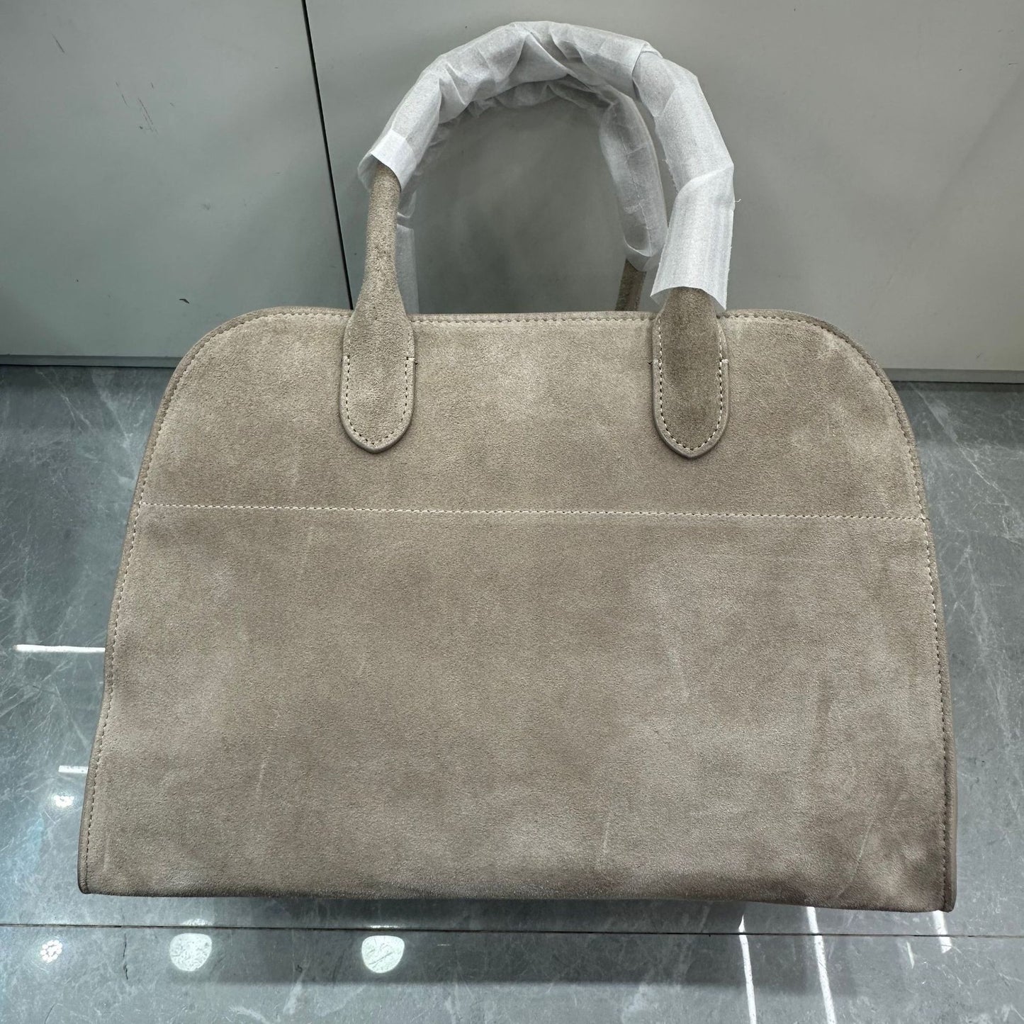 Women's Portable Frosted Suede Minimalist Niche Large Bags