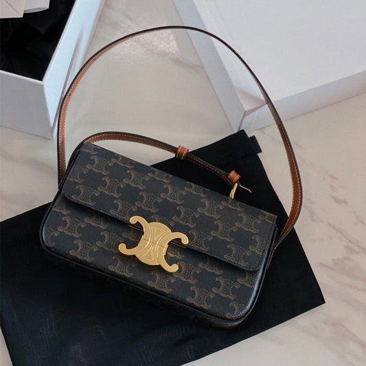 Presbyopic Underarm French Stick Female Retro Crossbody Bags