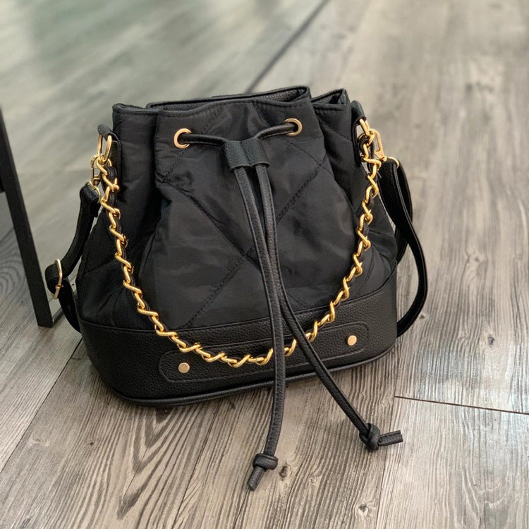 Women's Capacity Space Cotton Korean Style Fashion Chain Bags