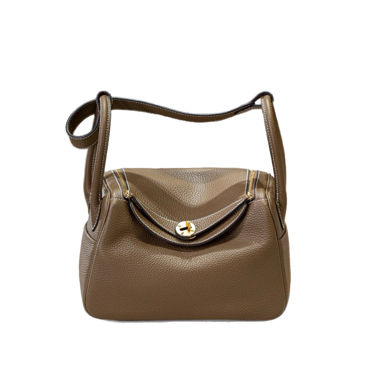 Women's First Layer Cowhide Lindy Large Capacity Bags