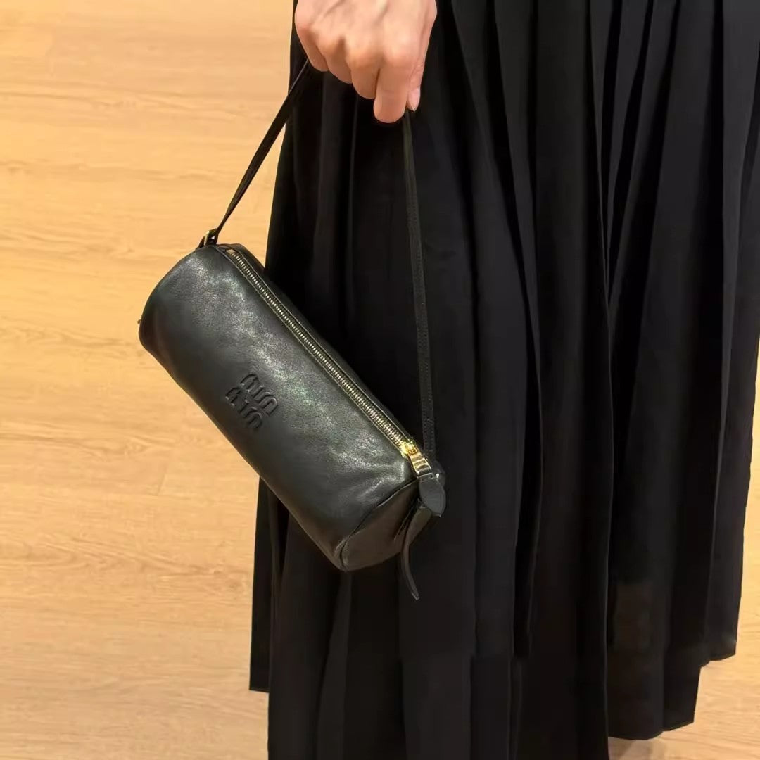 Women's Trendy Glamorous Commute Round Portable Shoulder Bags