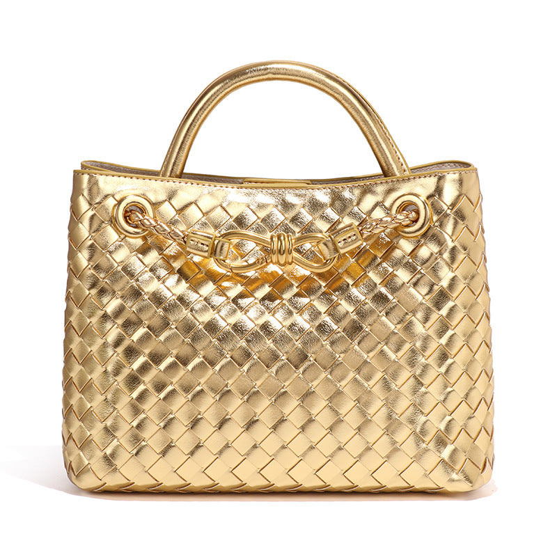 Women's High Texture Handmade Woven Fashion Trendy Handbags