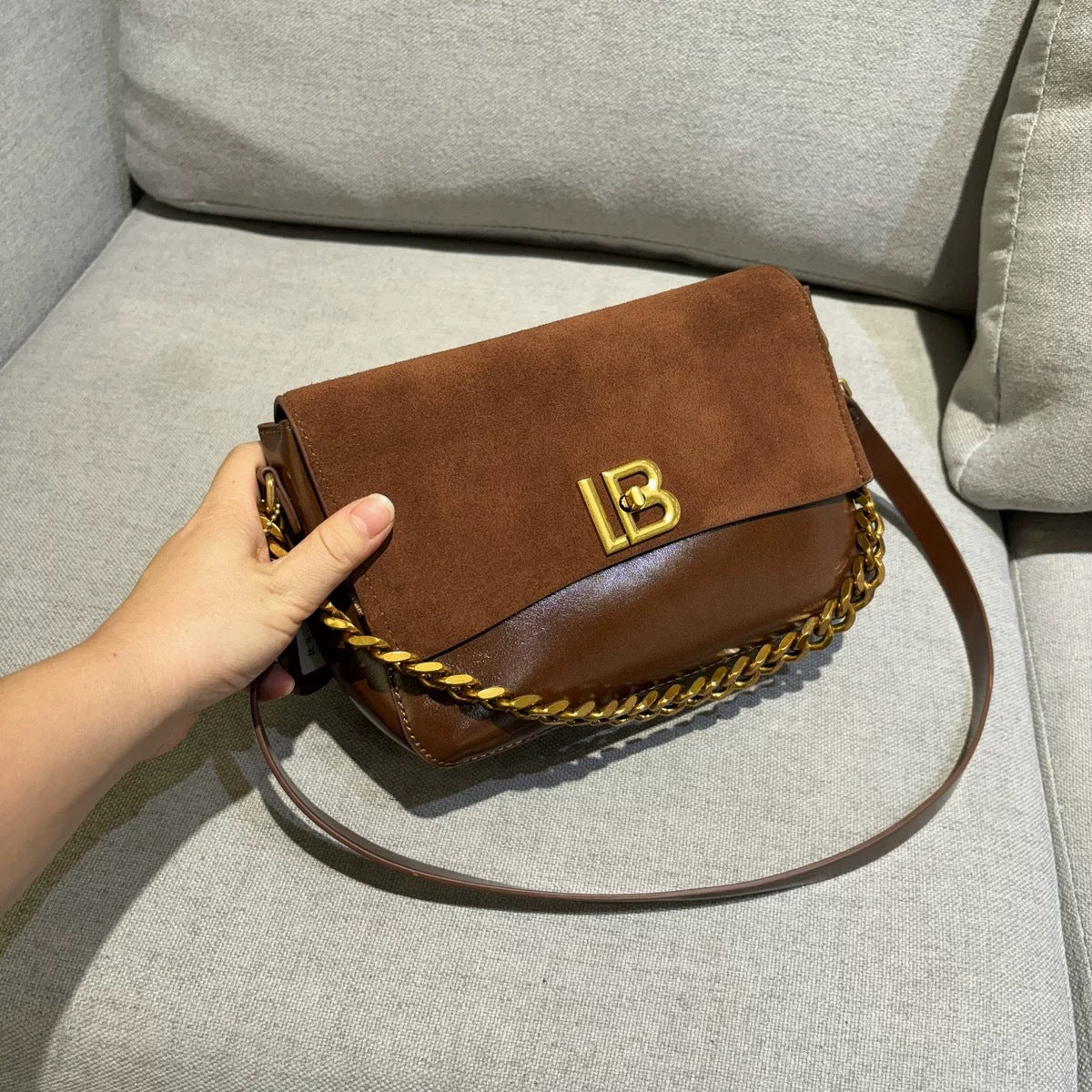 Women's Super Hot Chain Underarm Leather Lock