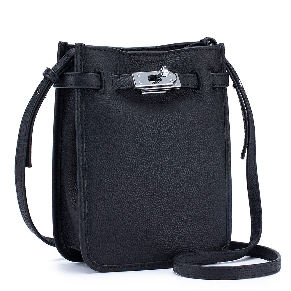 Women's Cowhide Versatile Large Capacity Simple Advanced Shoulder Bags