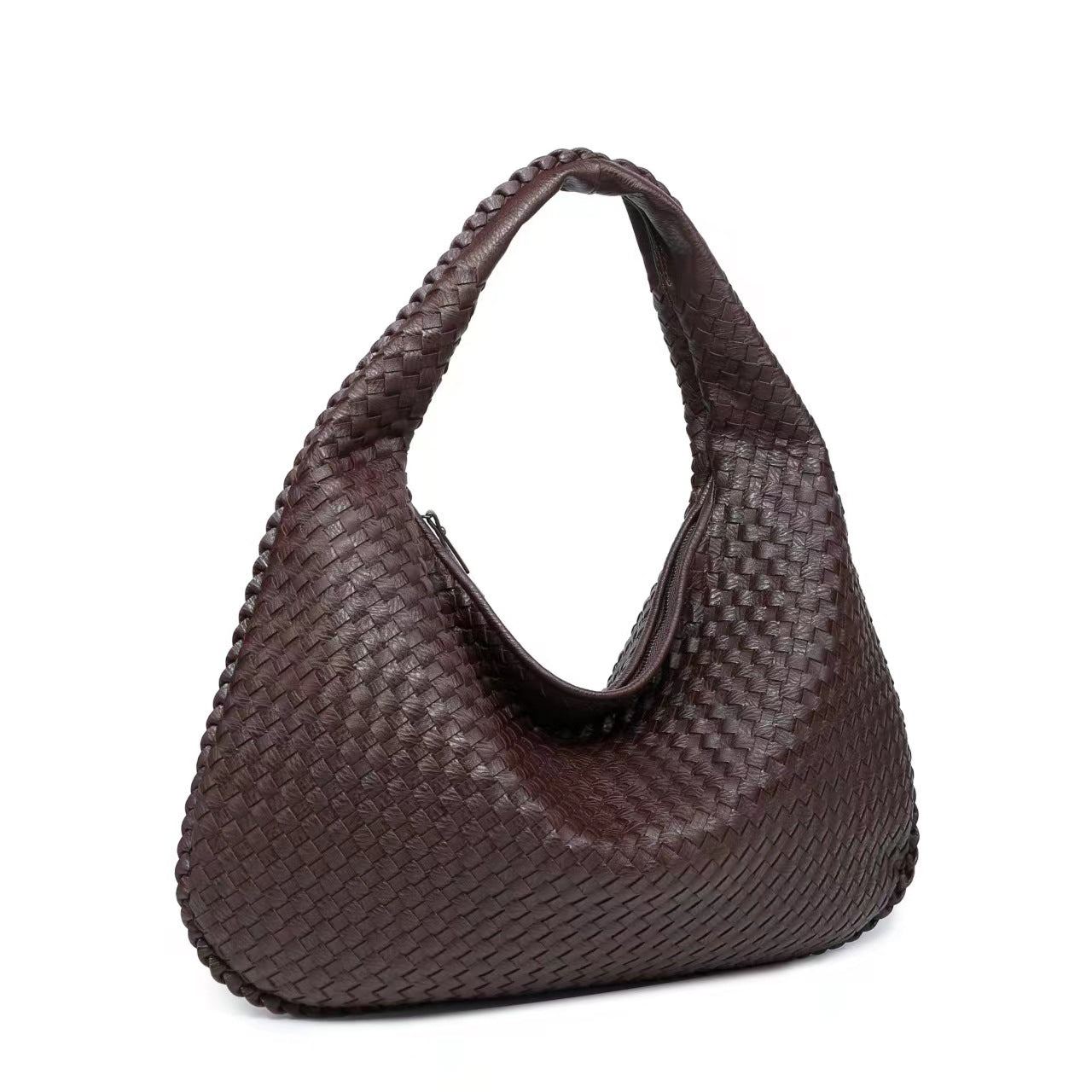 Women's Crescent Hand-woven Portable Dumpling Fashion Style Bags