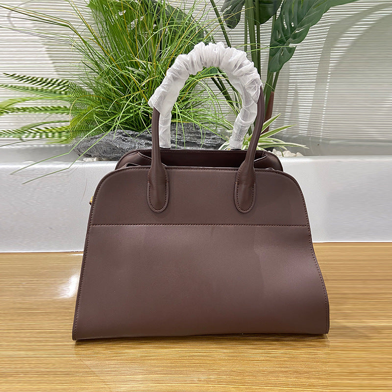 Women's High-grade Niche Cattle Leather Large Capacity Crossbody Bags