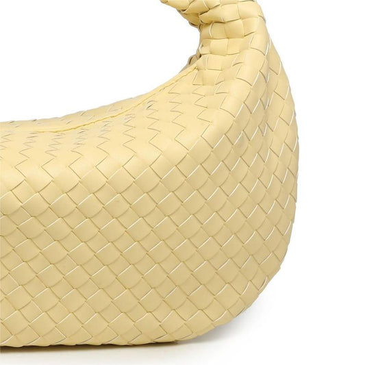 Women's Large Summer Versatile Fashion Dumpling Selenodont Croissant Solid Handbags