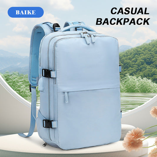 Women's Large Capacity Waterproof Dry Wet Separation Backpacks