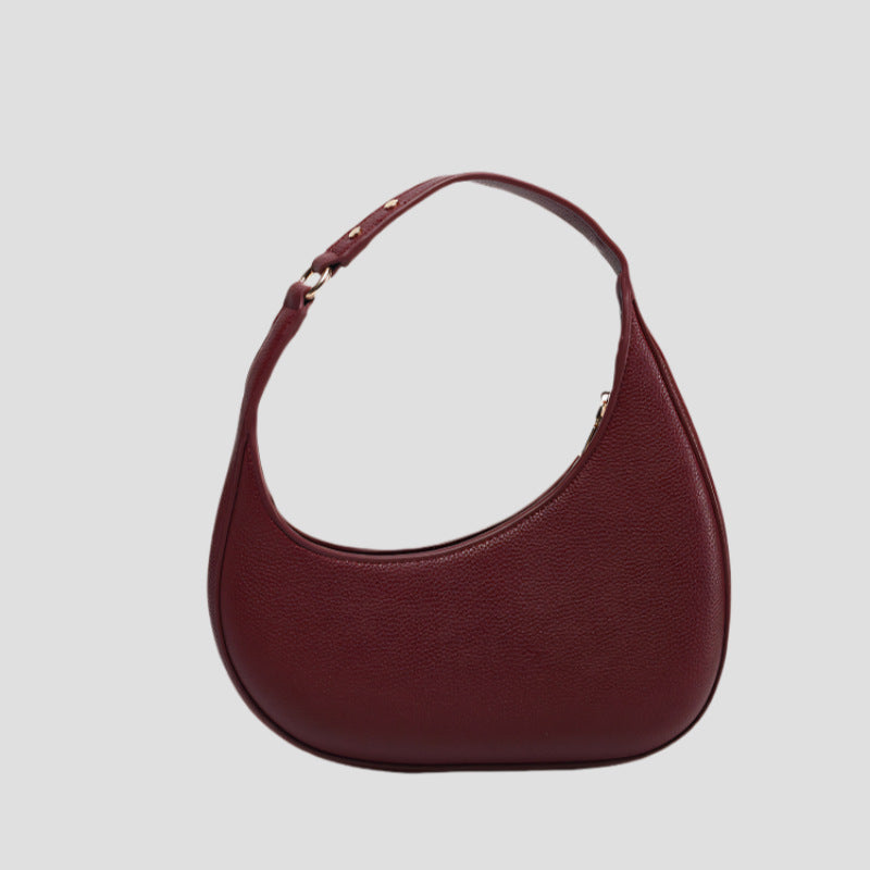 Women's Fashion Minority Design Irregular Crescent-shaped Moon Handbags