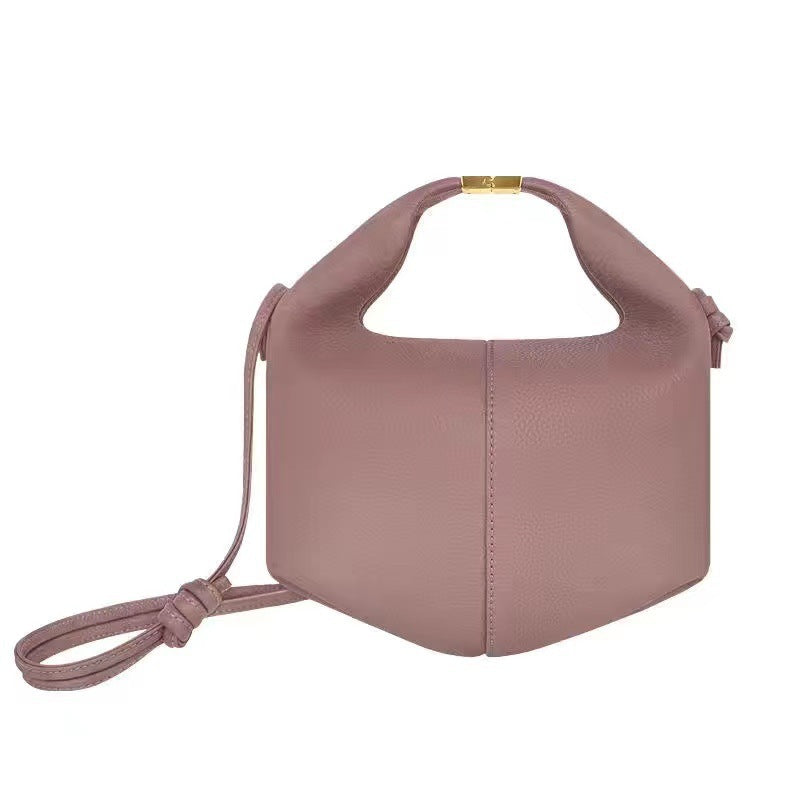 Women's French Niche High Sense Leather Mai Crossbody Bags
