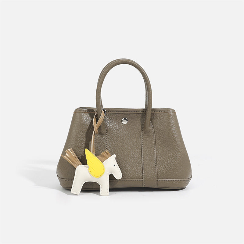 Women's Vegetable Basket Mother Free Pegasus Pendant Handbags