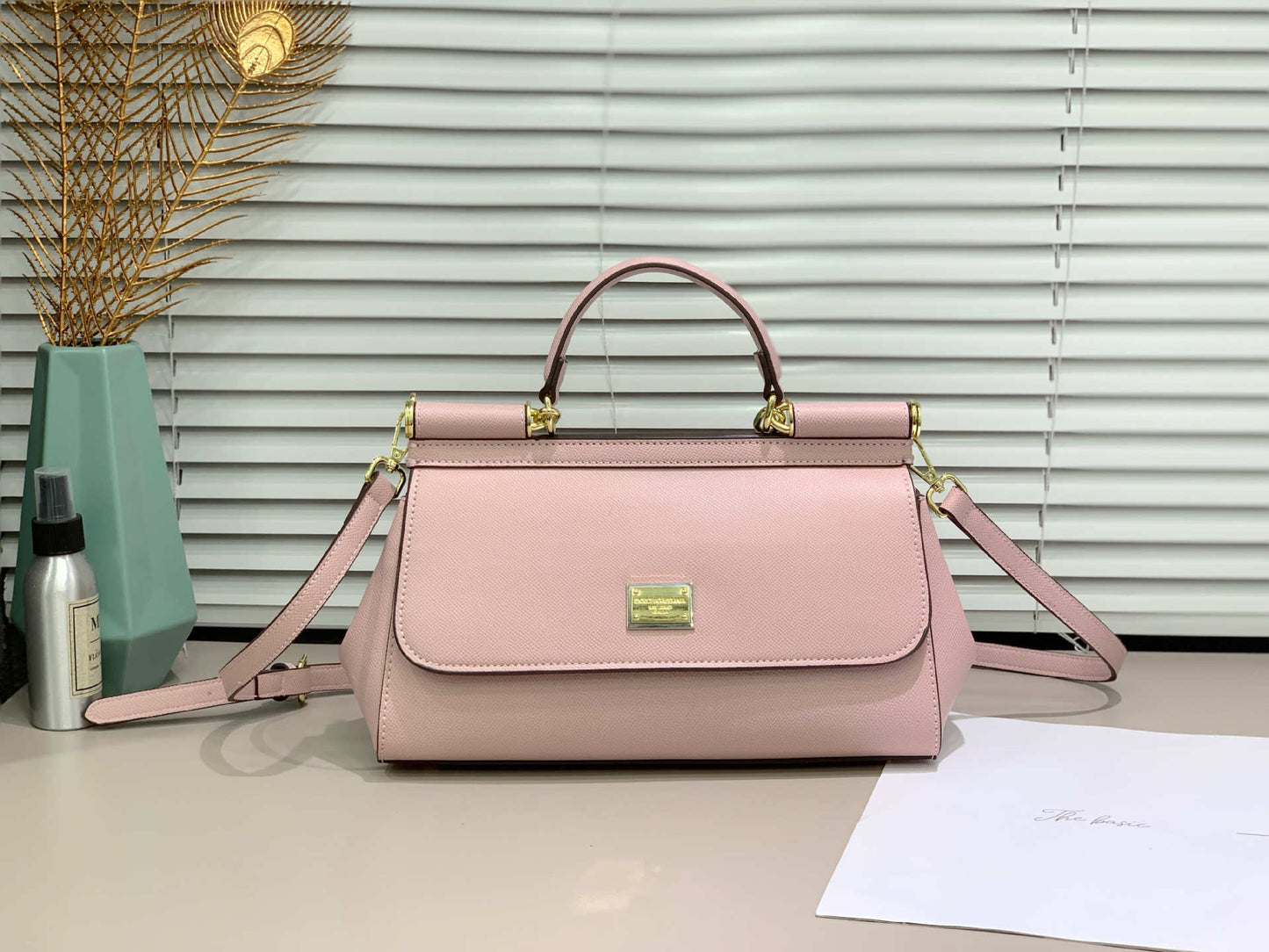 Large Baguette Sicilian Cowhide Flap Cow Handbags