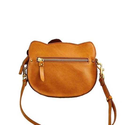 Cat Cartoon Cute Retro Large Capacity Shoulder Bags