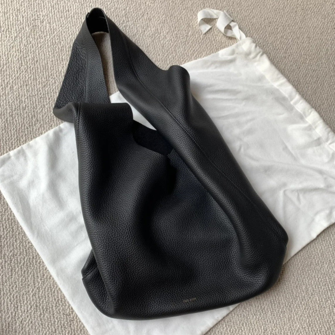 Niche Nun Layer Cowhide High-grade Leather Shoulder Bags