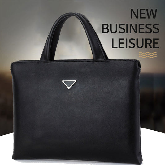 Men's Leather Business Single Batch Zero Men's Handbags