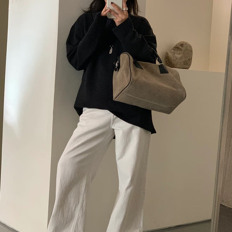 Women's Retro Easy Matching Lazy Old Money Handbags