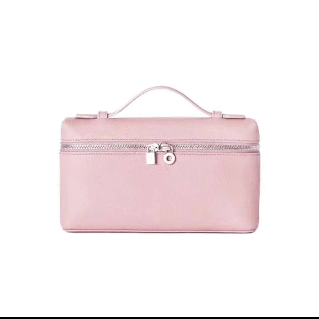 Women's First Layer Cowhide Lunch Box Genuine Shoulder Bags