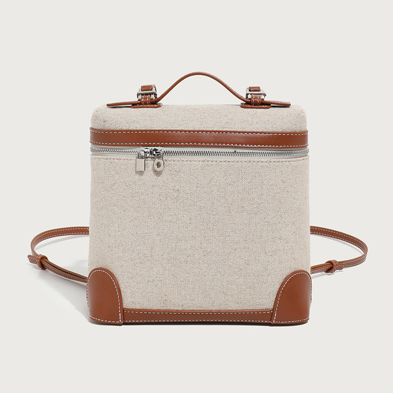 Women's Canvas Lunch Box Fashion Portable Shoulder Bags
