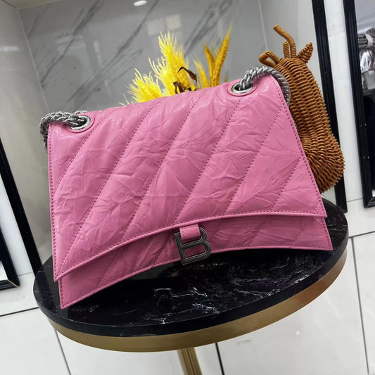 Sales Volume Leather Embroidered Hourglass Embossed Bags