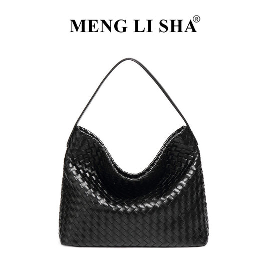 Style Retro Trendy Large Capacity Hand-woven Shoulder Bags