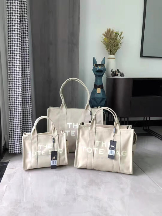 Mini Canvas Zip Shopping Fashion Letters Shoulder Bags