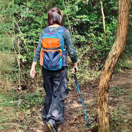 Fashion Environmental Protection Stitching Contrast Color Ultra Light Backpacks