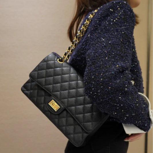 Women's Genuine Leather Classic Style Diamond Chain Armpit Bags